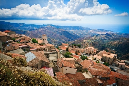 Mountain village Calabria,  Italy